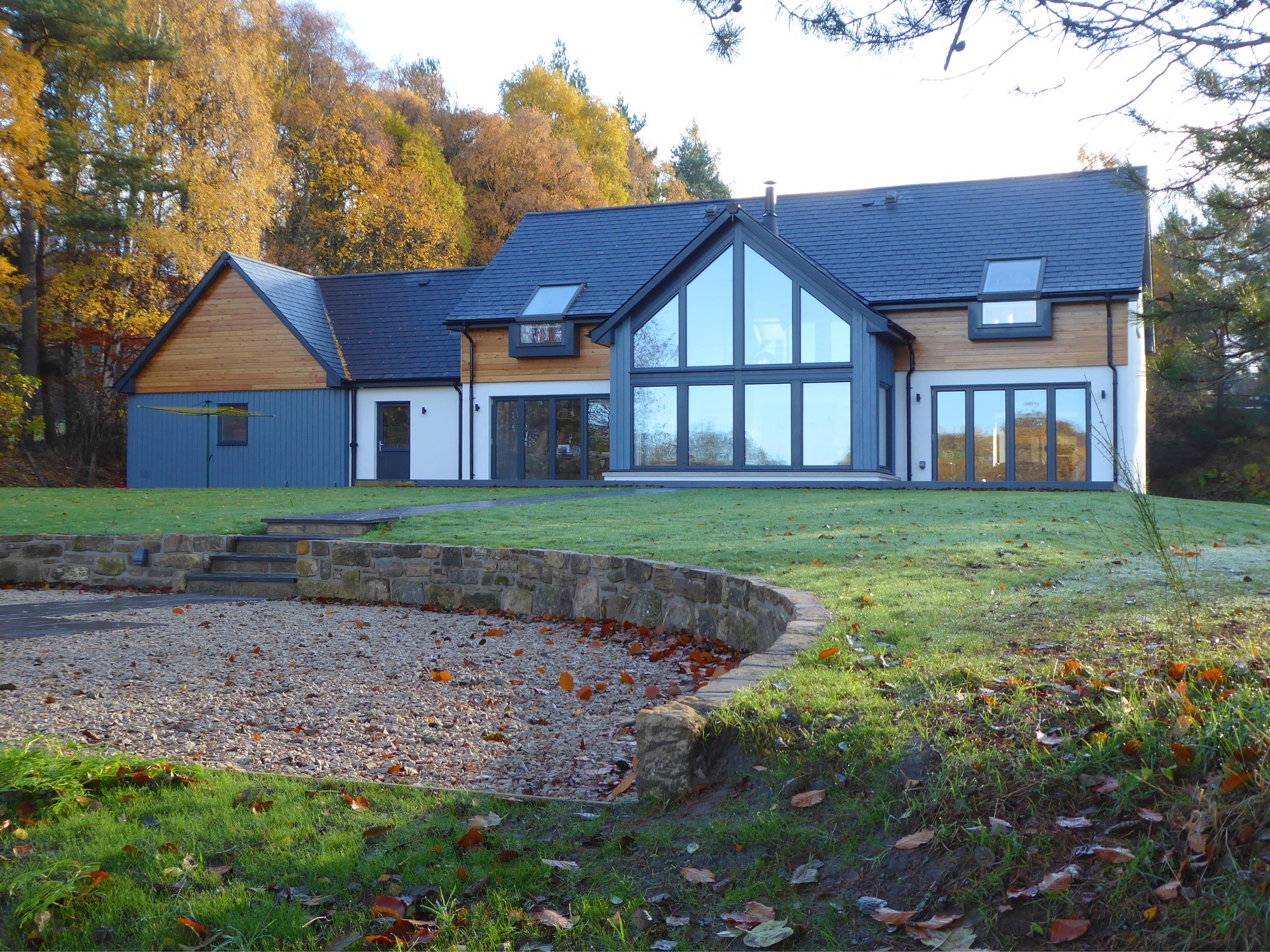Inchbroom Pines, Lossiemouth in autumn